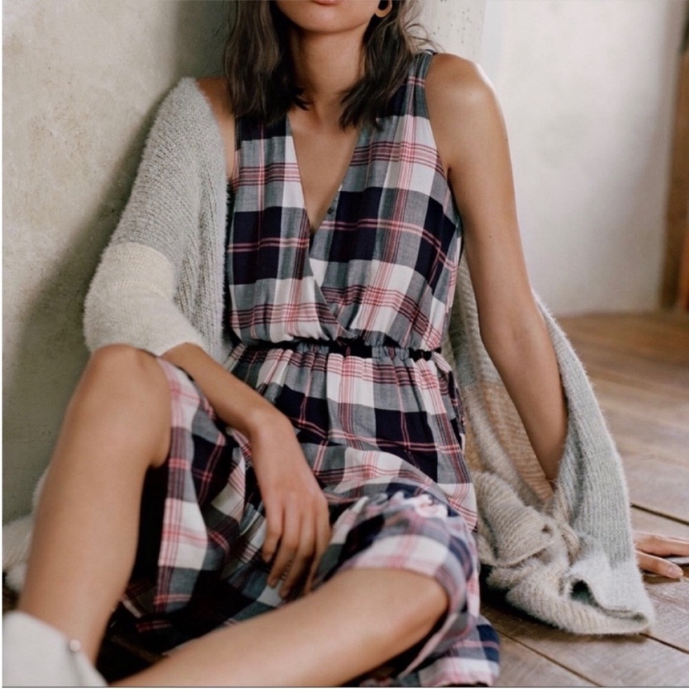 Anthropologie Isabella Flannel Dress